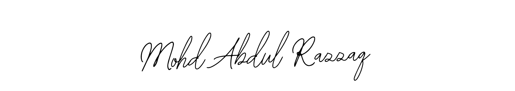 Mohd Abdul Razzaq stylish signature style. Best Handwritten Sign (Bearetta-2O07w) for my name. Handwritten Signature Collection Ideas for my name Mohd Abdul Razzaq. Mohd Abdul Razzaq signature style 12 images and pictures png