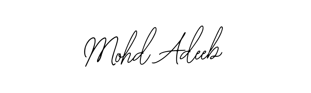 It looks lik you need a new signature style for name Mohd Adeeb. Design unique handwritten (Bearetta-2O07w) signature with our free signature maker in just a few clicks. Mohd Adeeb signature style 12 images and pictures png