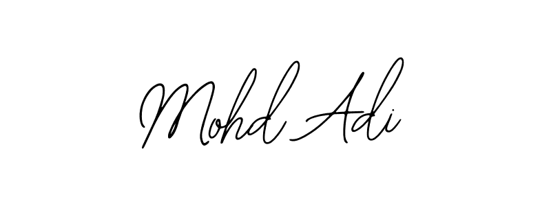 Similarly Bearetta-2O07w is the best handwritten signature design. Signature creator online .You can use it as an online autograph creator for name Mohd Adi. Mohd Adi signature style 12 images and pictures png