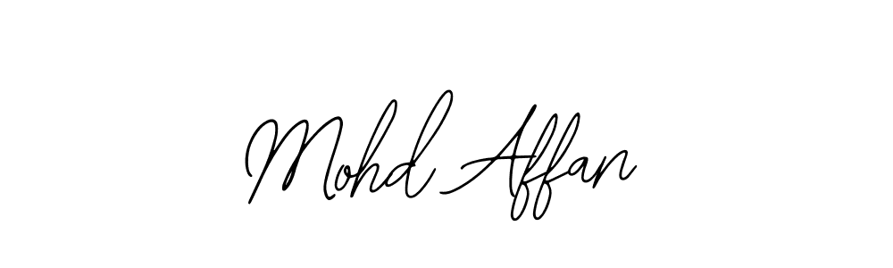 The best way (Bearetta-2O07w) to make a short signature is to pick only two or three words in your name. The name Mohd Affan include a total of six letters. For converting this name. Mohd Affan signature style 12 images and pictures png
