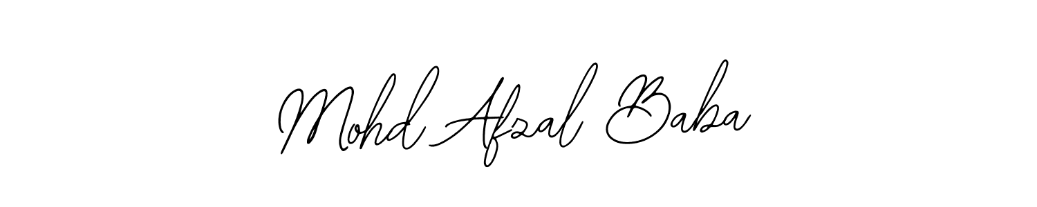 Also we have Mohd Afzal Baba name is the best signature style. Create professional handwritten signature collection using Bearetta-2O07w autograph style. Mohd Afzal Baba signature style 12 images and pictures png