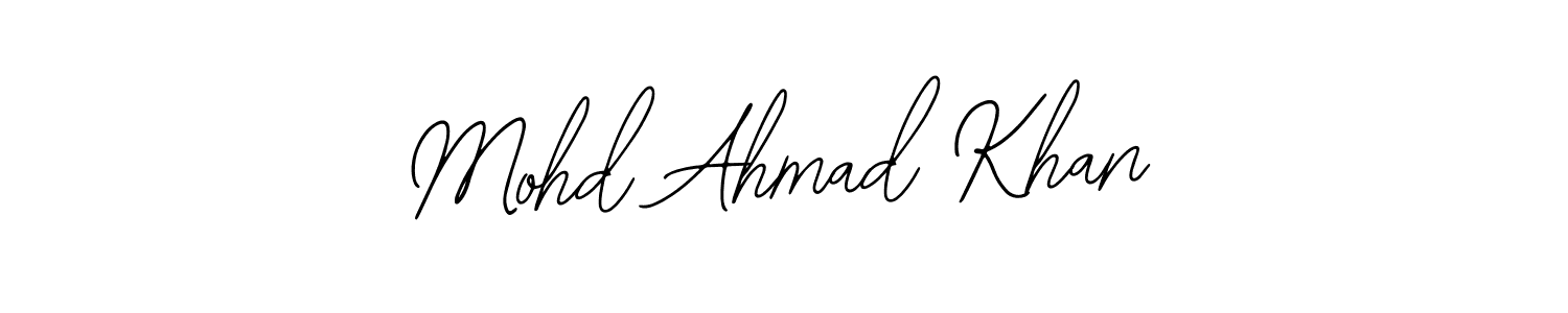 Similarly Bearetta-2O07w is the best handwritten signature design. Signature creator online .You can use it as an online autograph creator for name Mohd Ahmad Khan. Mohd Ahmad Khan signature style 12 images and pictures png