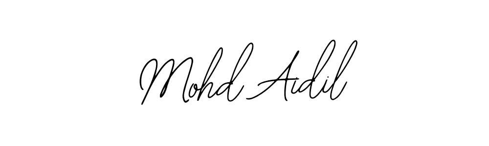 Make a beautiful signature design for name Mohd Aidil. Use this online signature maker to create a handwritten signature for free. Mohd Aidil signature style 12 images and pictures png