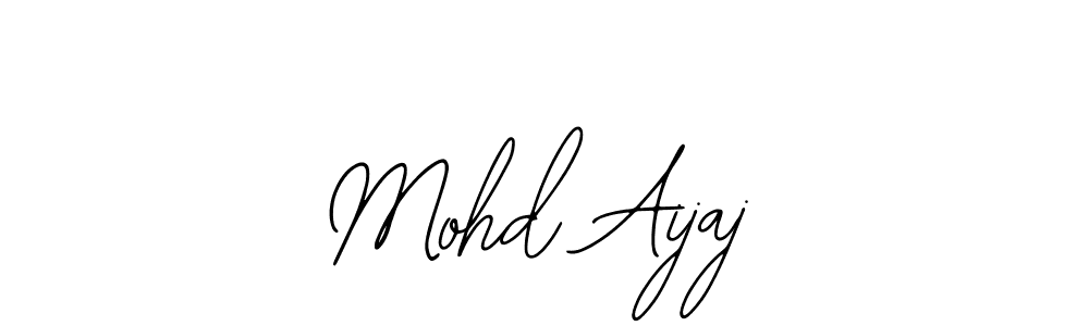 How to Draw Mohd Aijaj signature style? Bearetta-2O07w is a latest design signature styles for name Mohd Aijaj. Mohd Aijaj signature style 12 images and pictures png