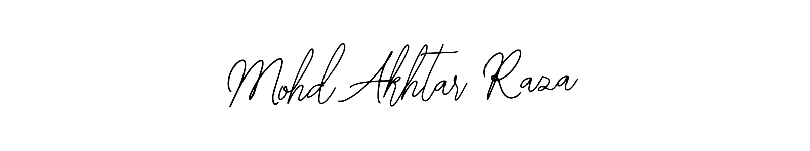 Design your own signature with our free online signature maker. With this signature software, you can create a handwritten (Bearetta-2O07w) signature for name Mohd Akhtar Raza. Mohd Akhtar Raza signature style 12 images and pictures png