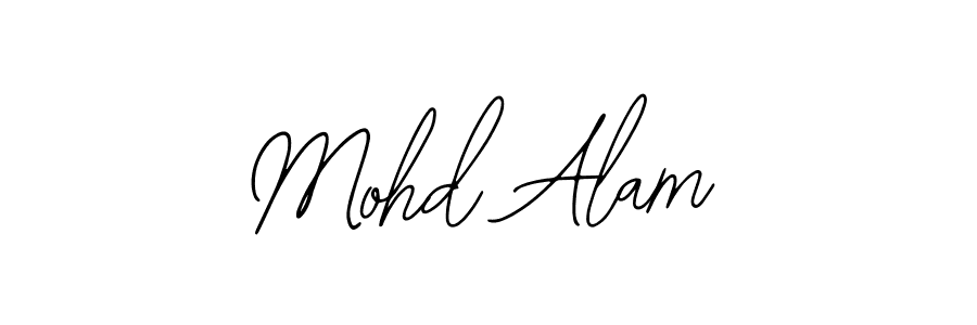 Create a beautiful signature design for name Mohd Alam. With this signature (Bearetta-2O07w) fonts, you can make a handwritten signature for free. Mohd Alam signature style 12 images and pictures png