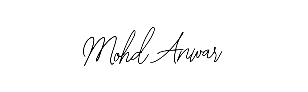 The best way (Bearetta-2O07w) to make a short signature is to pick only two or three words in your name. The name Mohd Anwar include a total of six letters. For converting this name. Mohd Anwar signature style 12 images and pictures png