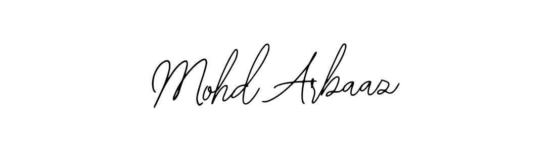 Bearetta-2O07w is a professional signature style that is perfect for those who want to add a touch of class to their signature. It is also a great choice for those who want to make their signature more unique. Get Mohd Arbaaz name to fancy signature for free. Mohd Arbaaz signature style 12 images and pictures png