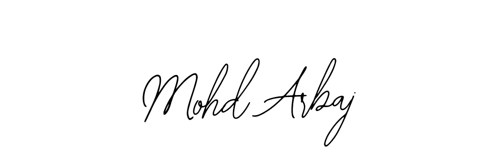 Also You can easily find your signature by using the search form. We will create Mohd Arbaj name handwritten signature images for you free of cost using Bearetta-2O07w sign style. Mohd Arbaj signature style 12 images and pictures png