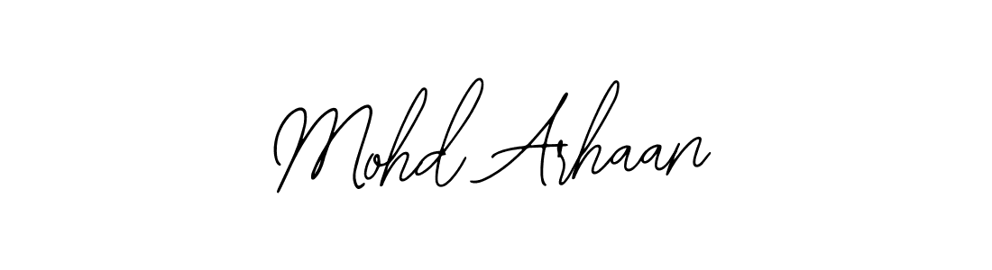 How to Draw Mohd Arhaan signature style? Bearetta-2O07w is a latest design signature styles for name Mohd Arhaan. Mohd Arhaan signature style 12 images and pictures png