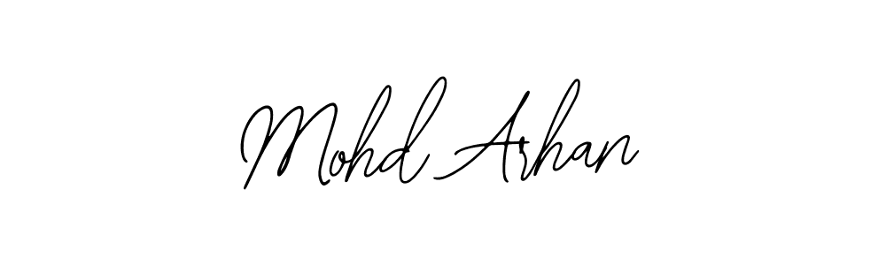 Also You can easily find your signature by using the search form. We will create Mohd Arhan name handwritten signature images for you free of cost using Bearetta-2O07w sign style. Mohd Arhan signature style 12 images and pictures png