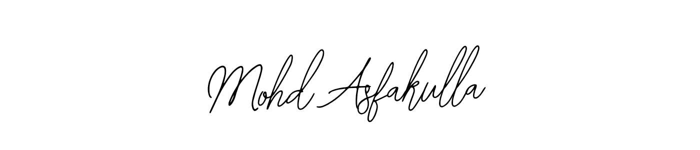 Make a beautiful signature design for name Mohd Asfakulla. Use this online signature maker to create a handwritten signature for free. Mohd Asfakulla signature style 12 images and pictures png