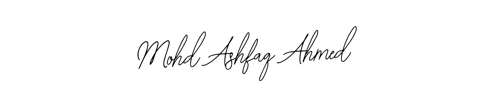 Design your own signature with our free online signature maker. With this signature software, you can create a handwritten (Bearetta-2O07w) signature for name Mohd Ashfaq Ahmed. Mohd Ashfaq Ahmed signature style 12 images and pictures png