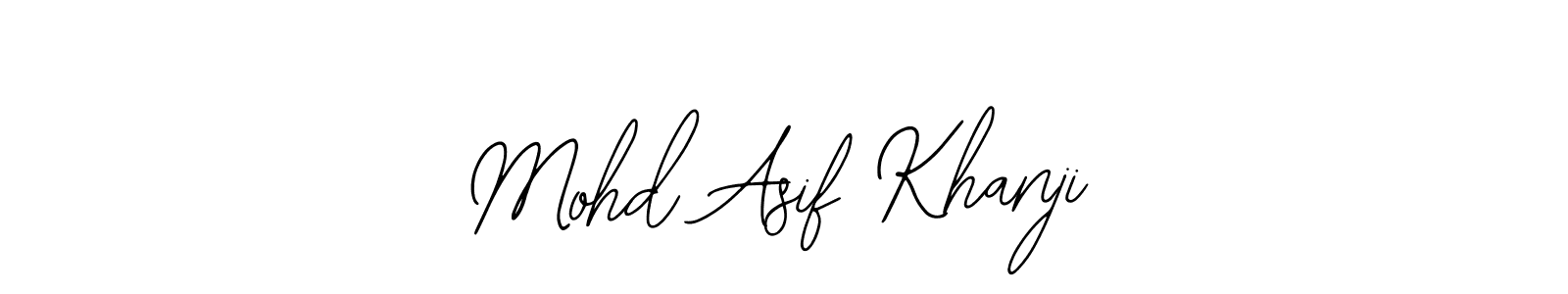 Mohd Asif Khanji stylish signature style. Best Handwritten Sign (Bearetta-2O07w) for my name. Handwritten Signature Collection Ideas for my name Mohd Asif Khanji. Mohd Asif Khanji signature style 12 images and pictures png