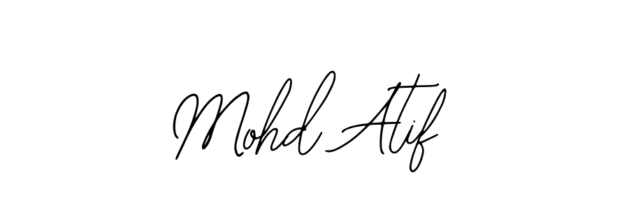 Create a beautiful signature design for name Mohd Atif. With this signature (Bearetta-2O07w) fonts, you can make a handwritten signature for free. Mohd Atif signature style 12 images and pictures png