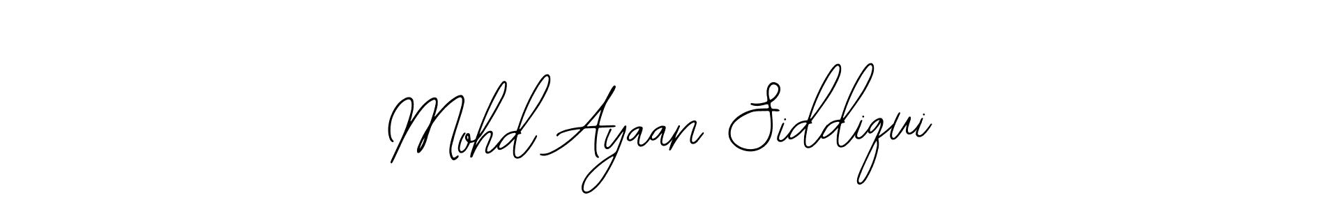 The best way (Bearetta-2O07w) to make a short signature is to pick only two or three words in your name. The name Mohd Ayaan Siddiqui include a total of six letters. For converting this name. Mohd Ayaan Siddiqui signature style 12 images and pictures png