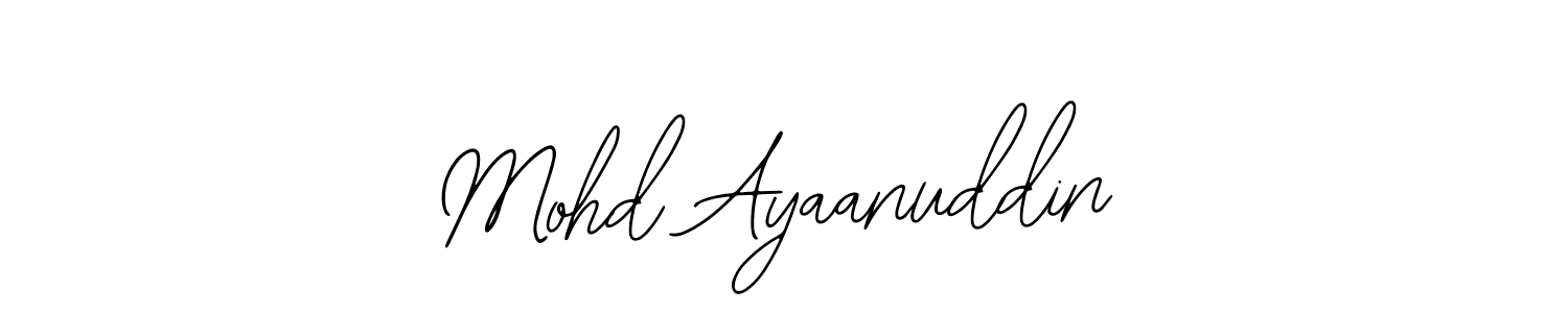 Once you've used our free online signature maker to create your best signature Bearetta-2O07w style, it's time to enjoy all of the benefits that Mohd Ayaanuddin name signing documents. Mohd Ayaanuddin signature style 12 images and pictures png