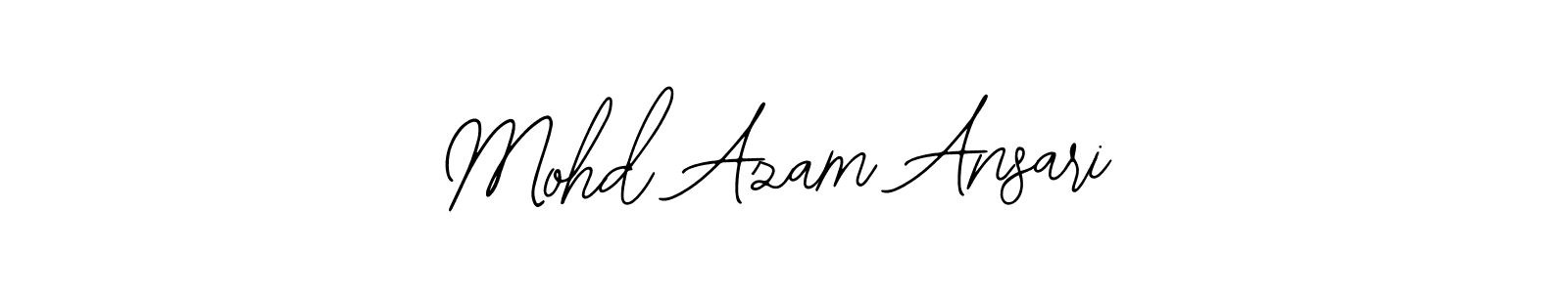 Create a beautiful signature design for name Mohd Azam Ansari. With this signature (Bearetta-2O07w) fonts, you can make a handwritten signature for free. Mohd Azam Ansari signature style 12 images and pictures png