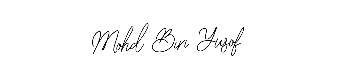Make a beautiful signature design for name Mohd Bin Yusof. With this signature (Bearetta-2O07w) style, you can create a handwritten signature for free. Mohd Bin Yusof signature style 12 images and pictures png