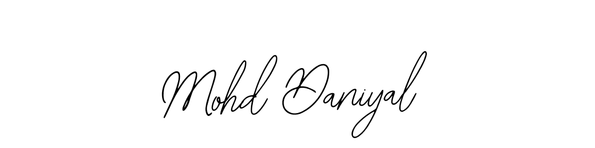 The best way (Bearetta-2O07w) to make a short signature is to pick only two or three words in your name. The name Mohd Daniyal include a total of six letters. For converting this name. Mohd Daniyal signature style 12 images and pictures png