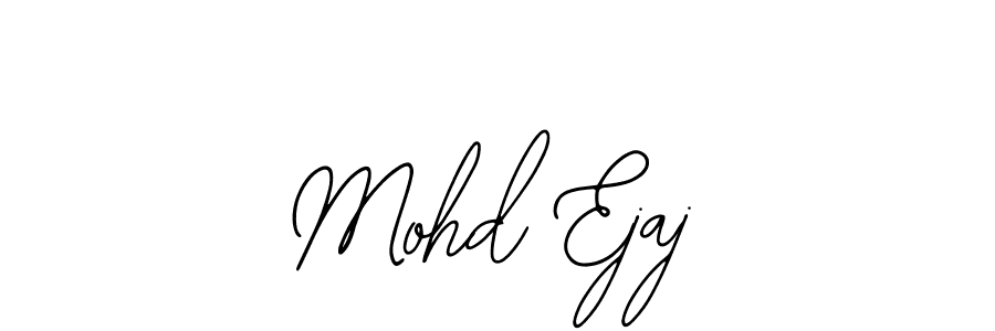 This is the best signature style for the Mohd Ejaj name. Also you like these signature font (Bearetta-2O07w). Mix name signature. Mohd Ejaj signature style 12 images and pictures png
