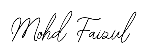 Discover the perfect balance of readability and style for Mohd Faizul with Bearetta-2O07w font. Create your dream signature today. Mohd Faizul signature style 12 images and pictures png