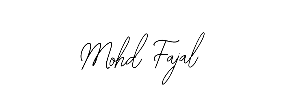 Make a beautiful signature design for name Mohd Fajal. Use this online signature maker to create a handwritten signature for free. Mohd Fajal signature style 12 images and pictures png