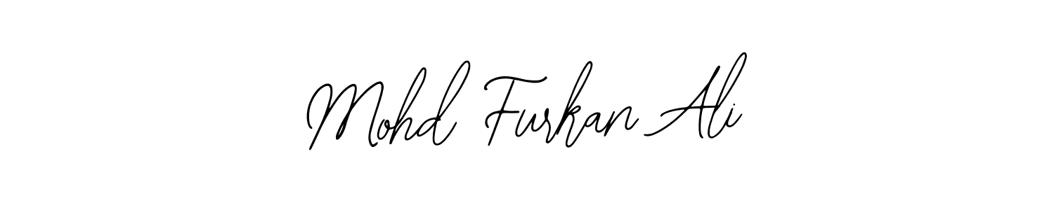 Use a signature maker to create a handwritten signature online. With this signature software, you can design (Bearetta-2O07w) your own signature for name Mohd Furkan Ali. Mohd Furkan Ali signature style 12 images and pictures png