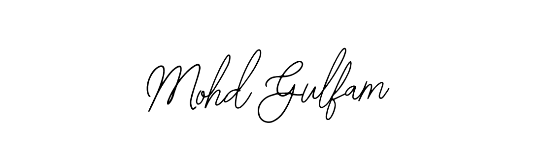 Also we have Mohd Gulfam name is the best signature style. Create professional handwritten signature collection using Bearetta-2O07w autograph style. Mohd Gulfam signature style 12 images and pictures png