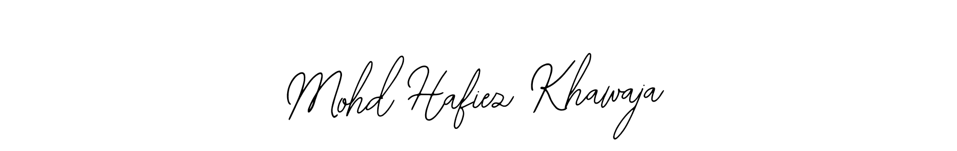 How to Draw Mohd Hafiez Khawaja signature style? Bearetta-2O07w is a latest design signature styles for name Mohd Hafiez Khawaja. Mohd Hafiez Khawaja signature style 12 images and pictures png