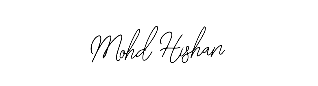 Use a signature maker to create a handwritten signature online. With this signature software, you can design (Bearetta-2O07w) your own signature for name Mohd Hishan. Mohd Hishan signature style 12 images and pictures png