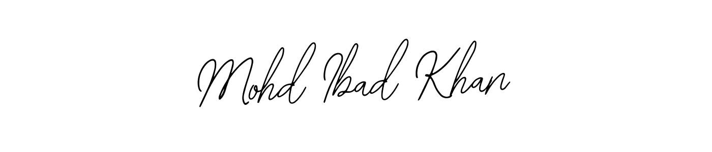 You can use this online signature creator to create a handwritten signature for the name Mohd Ibad Khan. This is the best online autograph maker. Mohd Ibad Khan signature style 12 images and pictures png