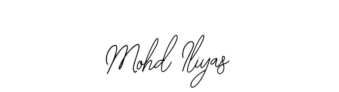 Make a beautiful signature design for name Mohd Iliyas. With this signature (Bearetta-2O07w) style, you can create a handwritten signature for free. Mohd Iliyas signature style 12 images and pictures png