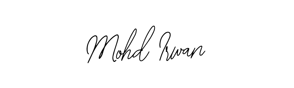 Create a beautiful signature design for name Mohd Irwan. With this signature (Bearetta-2O07w) fonts, you can make a handwritten signature for free. Mohd Irwan signature style 12 images and pictures png