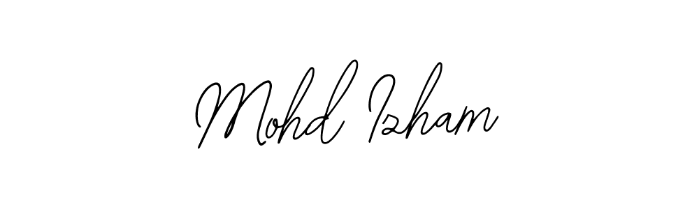 It looks lik you need a new signature style for name Mohd Izham. Design unique handwritten (Bearetta-2O07w) signature with our free signature maker in just a few clicks. Mohd Izham signature style 12 images and pictures png