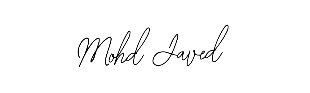 How to make Mohd Javed name signature. Use Bearetta-2O07w style for creating short signs online. This is the latest handwritten sign. Mohd Javed signature style 12 images and pictures png