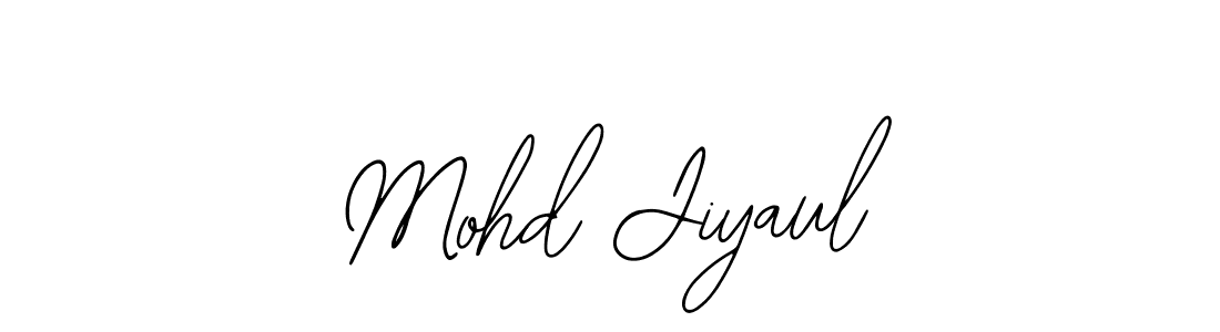 Also we have Mohd Jiyaul name is the best signature style. Create professional handwritten signature collection using Bearetta-2O07w autograph style. Mohd Jiyaul signature style 12 images and pictures png