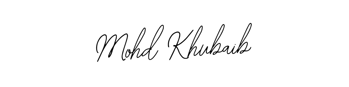 Create a beautiful signature design for name Mohd Khubaib. With this signature (Bearetta-2O07w) fonts, you can make a handwritten signature for free. Mohd Khubaib signature style 12 images and pictures png