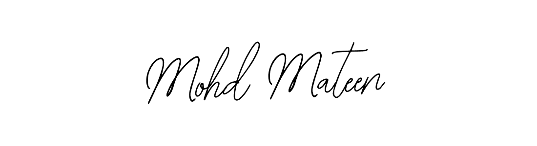 How to make Mohd Mateen signature? Bearetta-2O07w is a professional autograph style. Create handwritten signature for Mohd Mateen name. Mohd Mateen signature style 12 images and pictures png