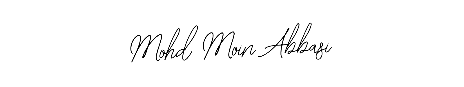 Make a short Mohd Moin Abbasi signature style. Manage your documents anywhere anytime using Bearetta-2O07w. Create and add eSignatures, submit forms, share and send files easily. Mohd Moin Abbasi signature style 12 images and pictures png