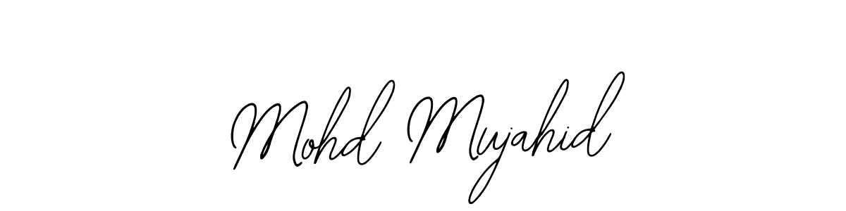 Make a beautiful signature design for name Mohd Mujahid. Use this online signature maker to create a handwritten signature for free. Mohd Mujahid signature style 12 images and pictures png