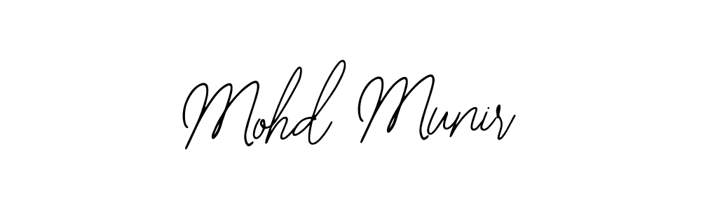 How to make Mohd Munir signature? Bearetta-2O07w is a professional autograph style. Create handwritten signature for Mohd Munir name. Mohd Munir signature style 12 images and pictures png