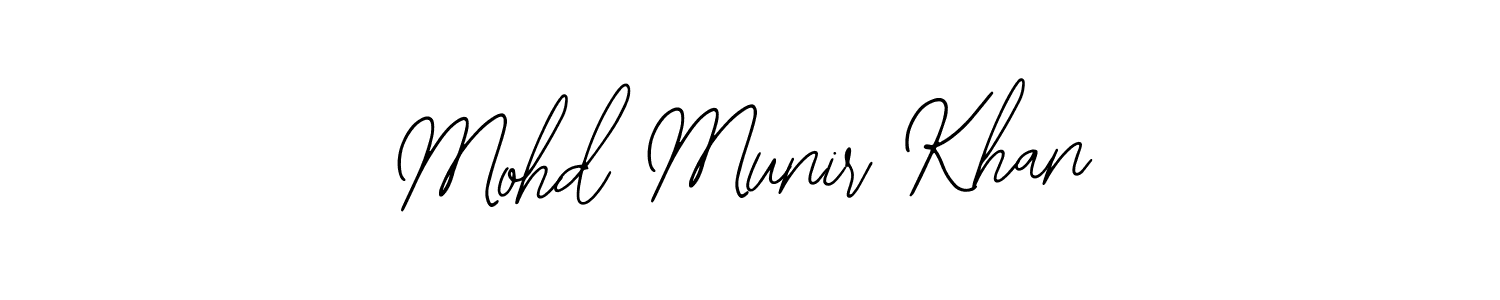 Design your own signature with our free online signature maker. With this signature software, you can create a handwritten (Bearetta-2O07w) signature for name Mohd Munir Khan. Mohd Munir Khan signature style 12 images and pictures png