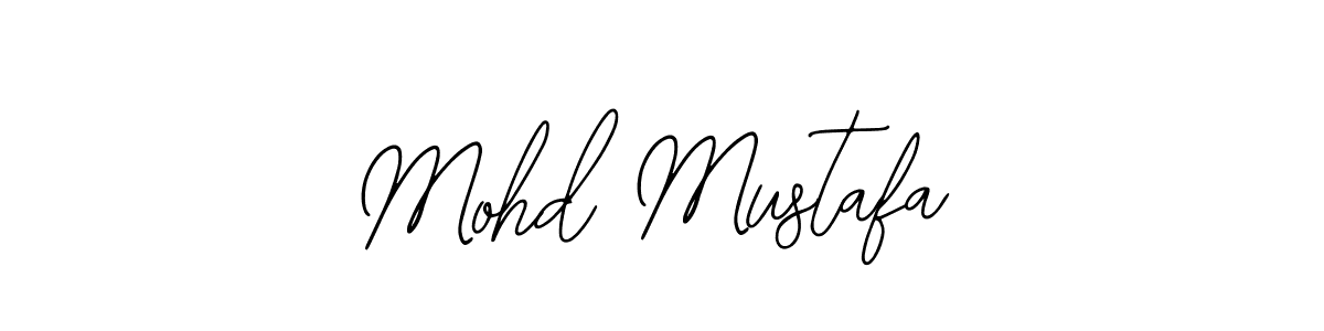 Mohd Mustafa stylish signature style. Best Handwritten Sign (Bearetta-2O07w) for my name. Handwritten Signature Collection Ideas for my name Mohd Mustafa. Mohd Mustafa signature style 12 images and pictures png