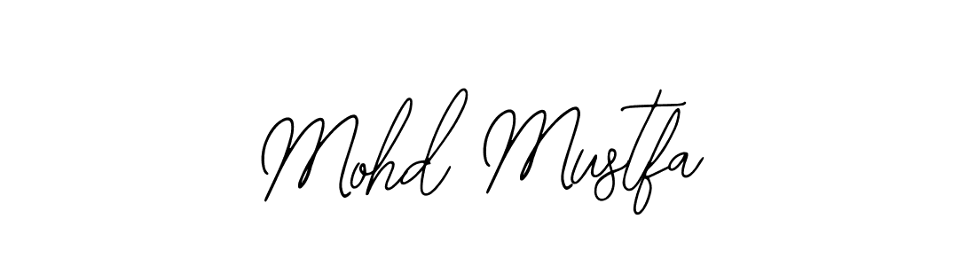 Mohd Mustfa stylish signature style. Best Handwritten Sign (Bearetta-2O07w) for my name. Handwritten Signature Collection Ideas for my name Mohd Mustfa. Mohd Mustfa signature style 12 images and pictures png