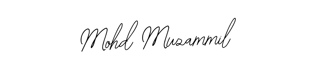 Use a signature maker to create a handwritten signature online. With this signature software, you can design (Bearetta-2O07w) your own signature for name Mohd Muzammil. Mohd Muzammil signature style 12 images and pictures png