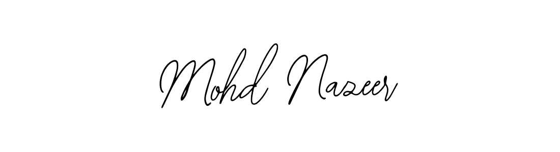 Mohd Nazeer stylish signature style. Best Handwritten Sign (Bearetta-2O07w) for my name. Handwritten Signature Collection Ideas for my name Mohd Nazeer. Mohd Nazeer signature style 12 images and pictures png