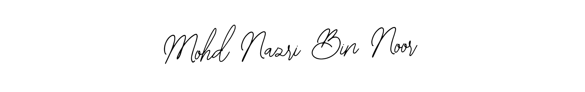 How to Draw Mohd Nazri Bin Noor signature style? Bearetta-2O07w is a latest design signature styles for name Mohd Nazri Bin Noor. Mohd Nazri Bin Noor signature style 12 images and pictures png