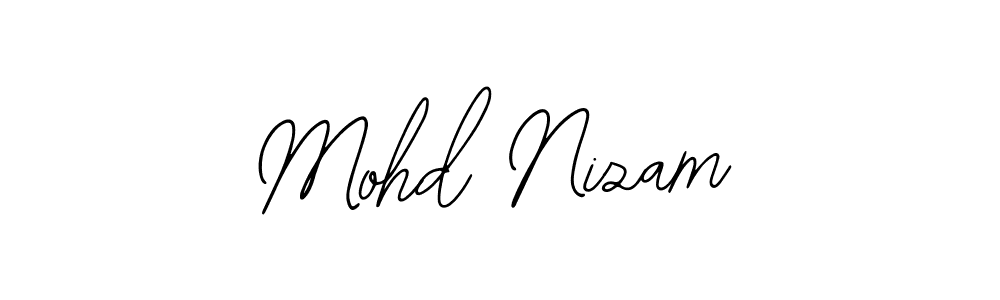 Also we have Mohd Nizam name is the best signature style. Create professional handwritten signature collection using Bearetta-2O07w autograph style. Mohd Nizam signature style 12 images and pictures png