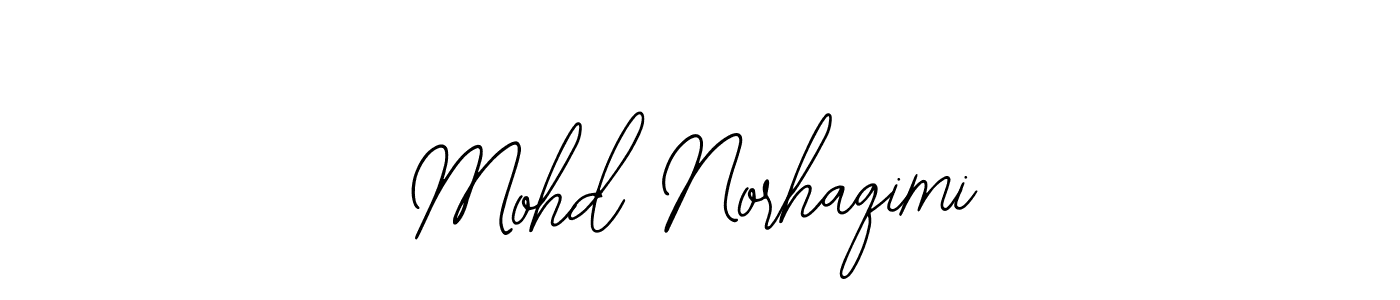 Mohd Norhaqimi stylish signature style. Best Handwritten Sign (Bearetta-2O07w) for my name. Handwritten Signature Collection Ideas for my name Mohd Norhaqimi. Mohd Norhaqimi signature style 12 images and pictures png